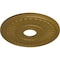 Ekena Millwork Melonie Ceiling Medallion (Fits Canopies up to 6 3/8"), Hand-Painted Gold, 16"OD x 3 5/8"ID x 3/4"P CM16MLGLS - alternate 3